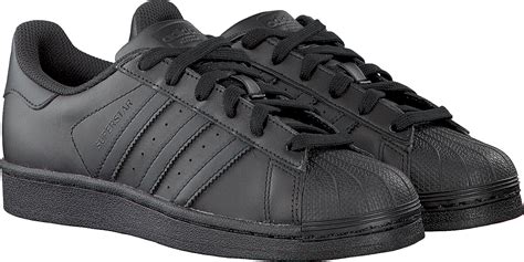 adidas superstar sale zwart